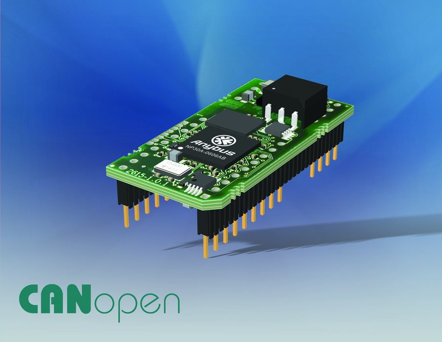 Single chip CANopen interface